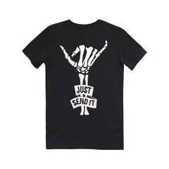 JUST SEND IT BIG BOYS SMALL PRINT TEE